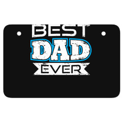 daddy t  shirt best dad ever t  shirt ATV License Plate | Artistshot