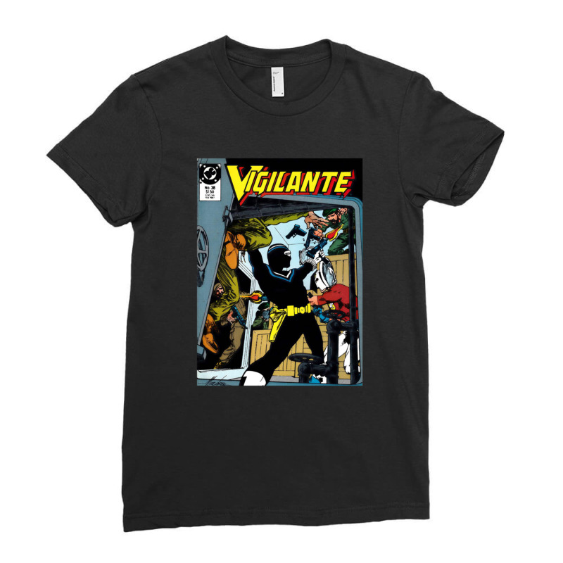 Vigilante Peacemaker Premium Ladies Fitted T-shirt | Artistshot