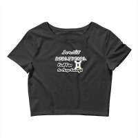 I Am Not Analytical But I'm Gemini So Close Enough - Fun Zodiac Gift F Crop Top | Artistshot