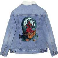 Peacemaker Vs Bloodsport ( Unisex Sherpa-lined Denim Jacket | Artistshot