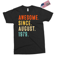 Awesome Since August 1979 Vintage 43rd Birthday Exclusive T-shirt | Artistshot