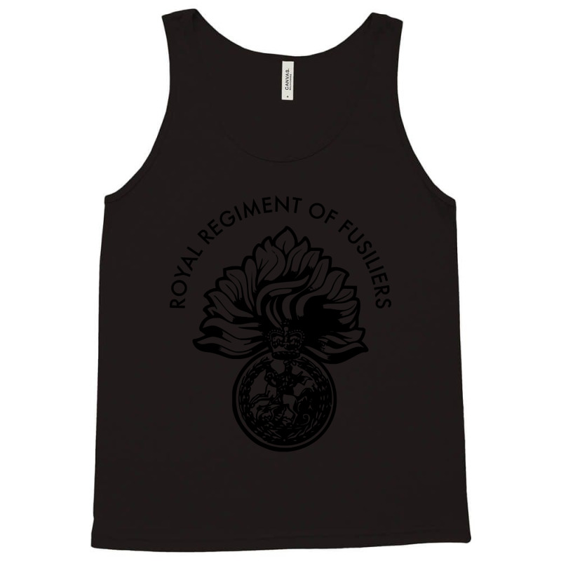 Limited Edition Royal Regiment Of Fusiliers Tank Top by Milne Charlton | Artistshot