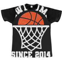 Awesome Since 2014 Basketball Lover Kids Basketball Costume Premium Graphic T-shirt | Artistshot