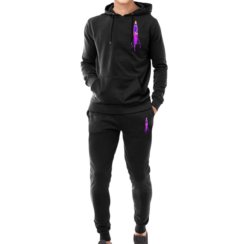 Trippy Rocket Lava Lamp 1 Hoodie & Jogger set by MelanieKathleen | Artistshot