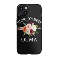 World's Best Ouma Rustic Arrow Flower Bouquet Grandma Iphone 13 Case | Artistshot