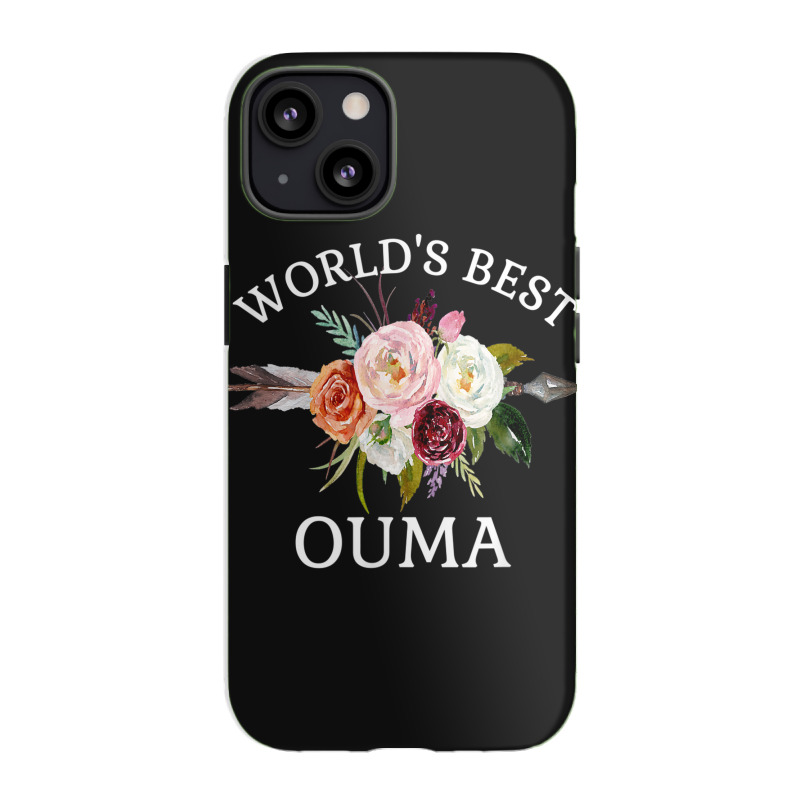 World's Best Ouma Rustic Arrow Flower Bouquet Grandma Iphone 13 Case | Artistshot