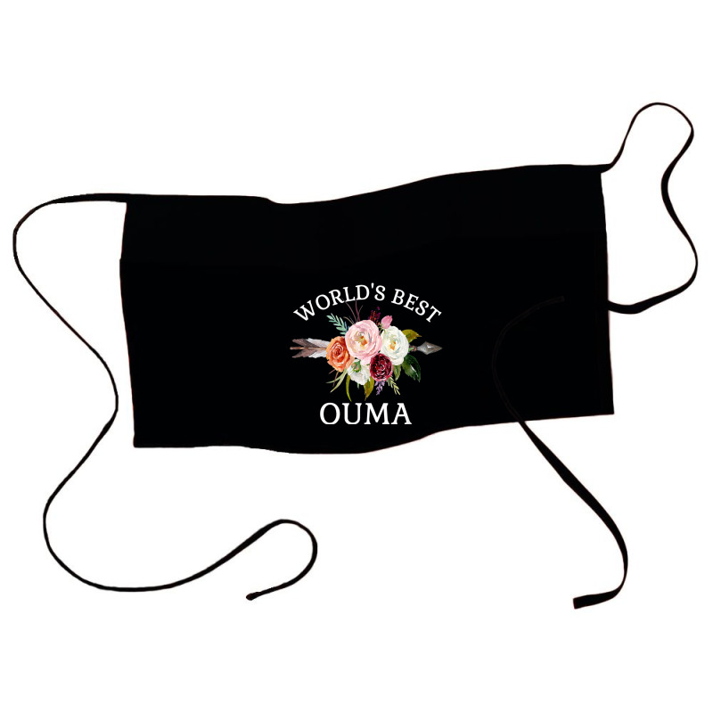 World's Best Ouma Rustic Arrow Flower Bouquet Grandma Waist Apron | Artistshot