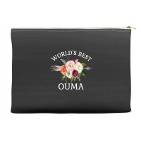 World's Best Ouma Rustic Arrow Flower Bouquet Grandma Accessory Pouches | Artistshot