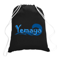 Yemaya Orishas Goddess Ifa Yoruba Religion Gift Water Deity _001 Drawstring Bags | Artistshot