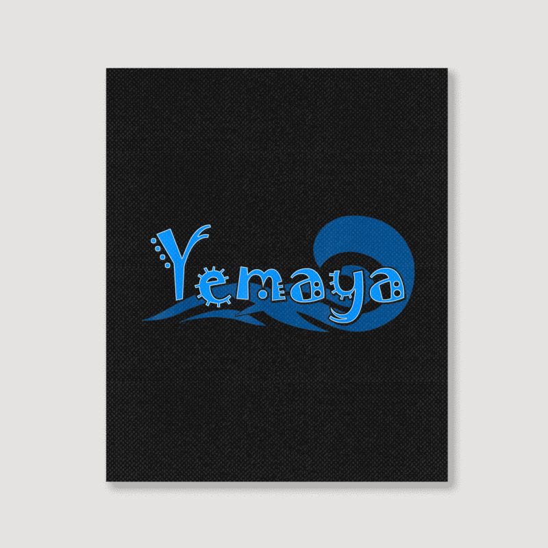 Yemaya Orishas Goddess Ifa Yoruba Religion Gift Water Deity _001 Portrait Canvas Print | Artistshot