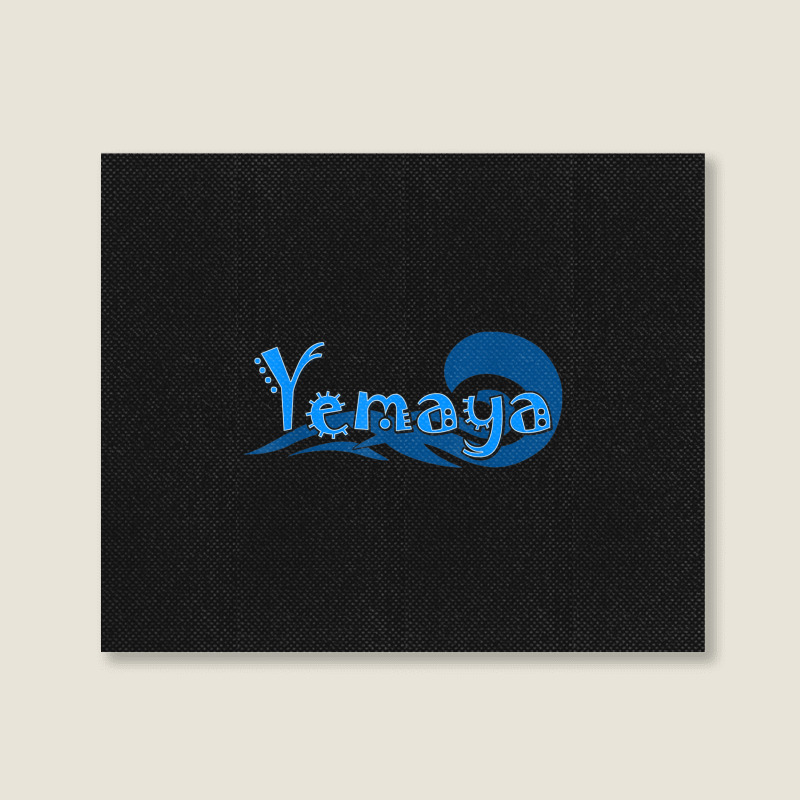 Yemaya Orishas Goddess Ifa Yoruba Religion Gift Water Deity _001 Landscape Canvas Print | Artistshot