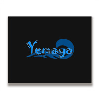 Yemaya Orishas Goddess Ifa Yoruba Religion Gift Water Deity _001 Metal Print Horizontal | Artistshot