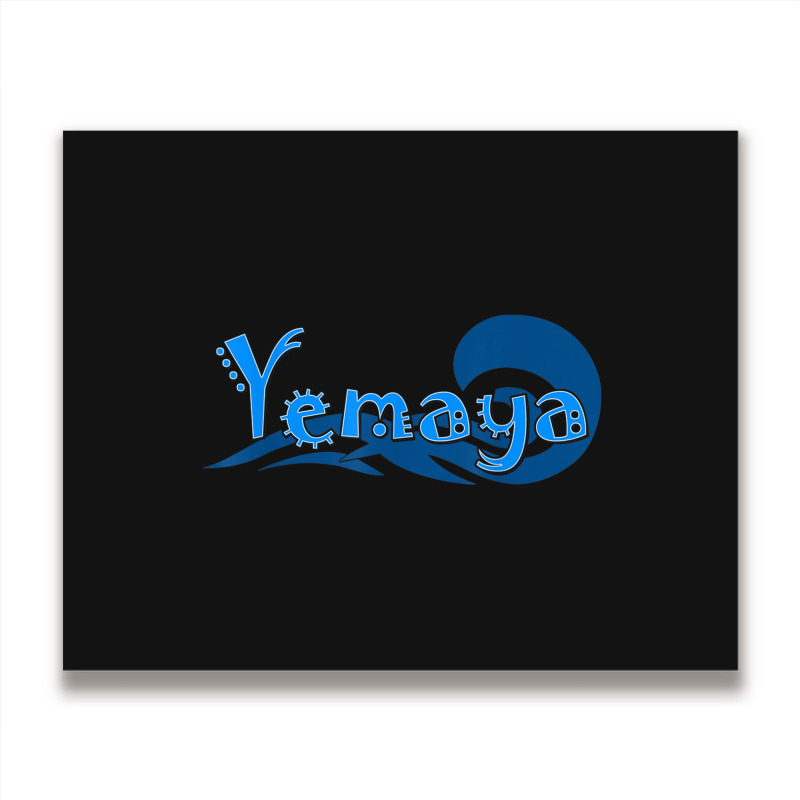 Yemaya Orishas Goddess Ifa Yoruba Religion Gift Water Deity _001 Metal Print Horizontal | Artistshot