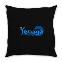 Yemaya Orishas Goddess Ifa Yoruba Religion Gift Water Deity _001 Throw Pillow | Artistshot