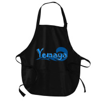 Yemaya Orishas Goddess Ifa Yoruba Religion Gift Water Deity _001 Medium-length Apron | Artistshot