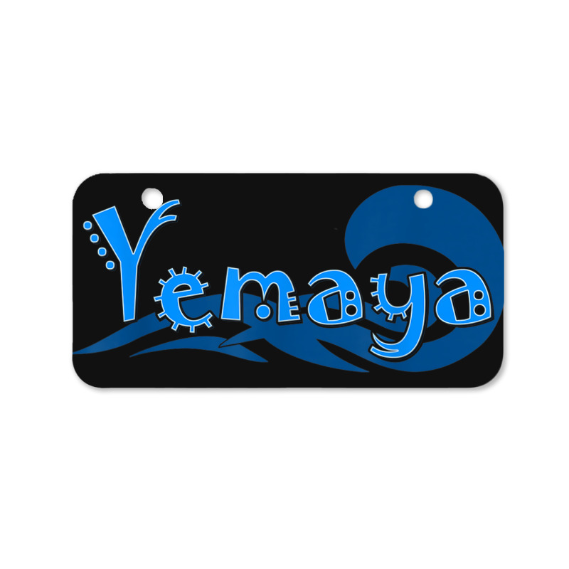 Yemaya Orishas Goddess Ifa Yoruba Religion Gift Water Deity _001 Bicycle License Plate | Artistshot