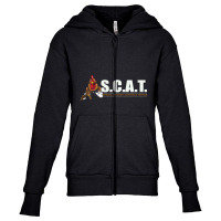 Limited Edition Scat Special Chicken Actions & Tactics Youth Zipper Hoodie | Artistshot