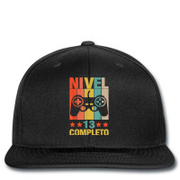 13th Birthday Spanish Nivel 13 Cumpleaños 13 Años Español T Shirt Printed Hat | Artistshot