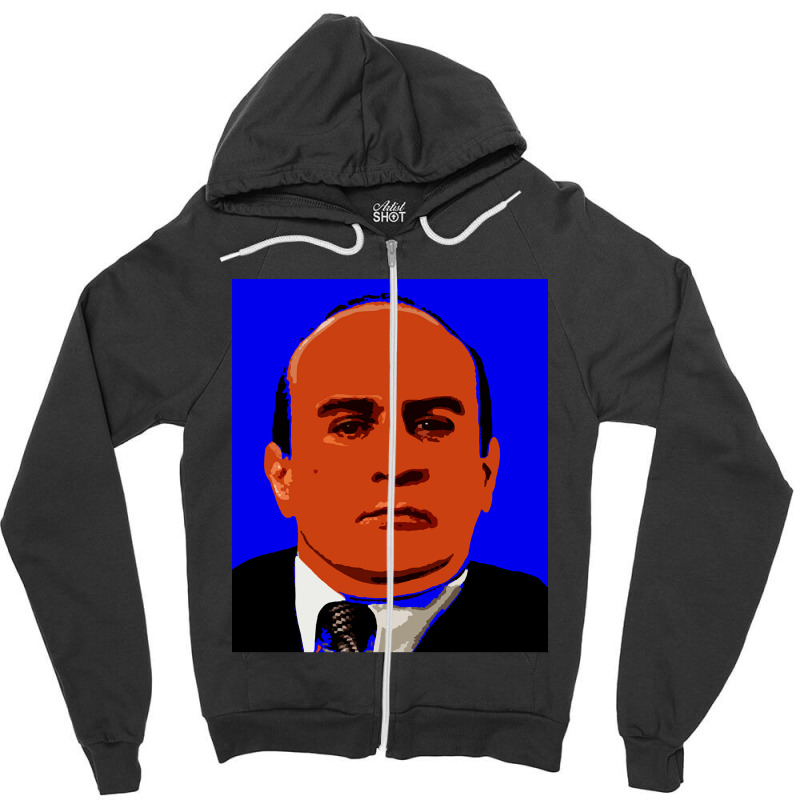 Limited Edition Robert De Niro-4bte1 Zipper Hoodie by Pannell Quintero | Artistshot