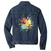 Wakeboarding T  Shirt W A K E B O A R D I N G I N K S P L A S H T  Shi Men Denim Jacket | Artistshot