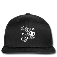 Hot Trend I Love My Girls Soccer Futbol For Mom-cute Soccer Mom Printed Hat | Artistshot