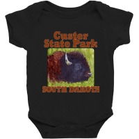 Limited Edition Custer State Park, South Dakota-wcval Baby Bodysuit | Artistshot