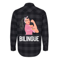 Maestra Bilingue Bilingual Spanish Teacher Flannel Shirt | Artistshot