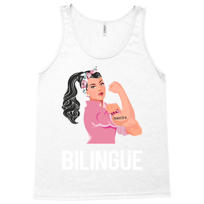 Maestra Bilingue Bilingual Spanish Teacher Tank Top by thuhuong | Artistshot