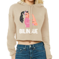 Maestra Bilingue Bilingual Spanish Teacher Cropped Hoodie | Artistshot