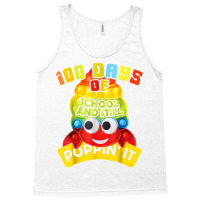 100 Days Of School And Still Poppin' It 100 Days Crab Pop It T Shirt Tank Top | Artistshot