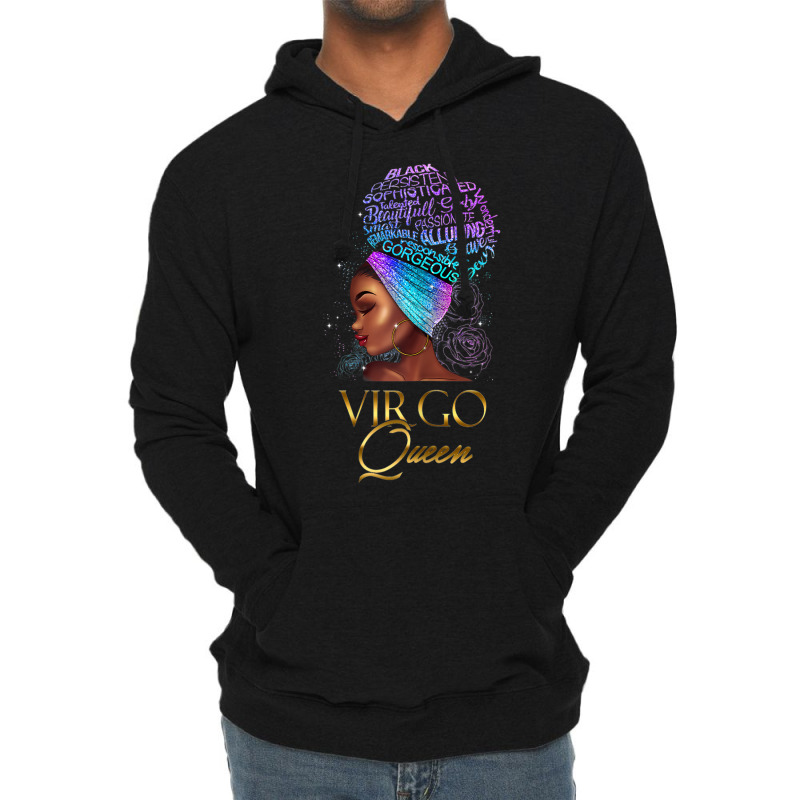 Womens Virgo Girl September August  Birthday Zodiac Womens _003 Lightweight Hoodie | Artistshot