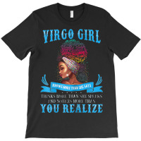 Womens Virgo Girl September August Black Girl Magic Zodiac Bday T-shirt | Artistshot