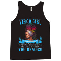 Womens Virgo Girl September August Black Girl Magic Zodiac Bday Tank Top | Artistshot