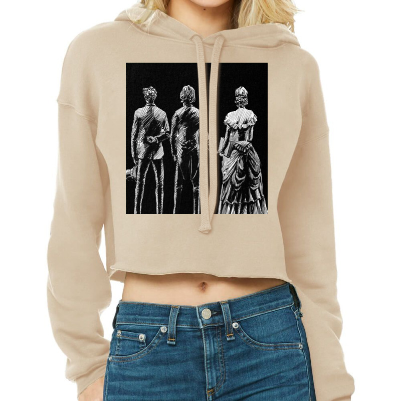 The Infernal Devices Cropped Hoodie by marksmoor | Artistshot