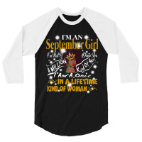 Womens Virgo S Are Born In August 23 - September 22 3/4 Sleeve Shirt | Artistshot