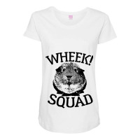 Guinea Pig S Wheek Squad Cute Funny Guinea Pig S Maternity Scoop Neck T-shirt | Artistshot