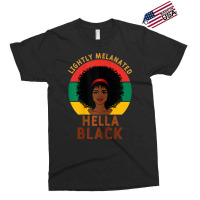 Womens Women Lightly Melanated Hella Black Melanin Pride Afrogift Exclusive T-shirt | Artistshot