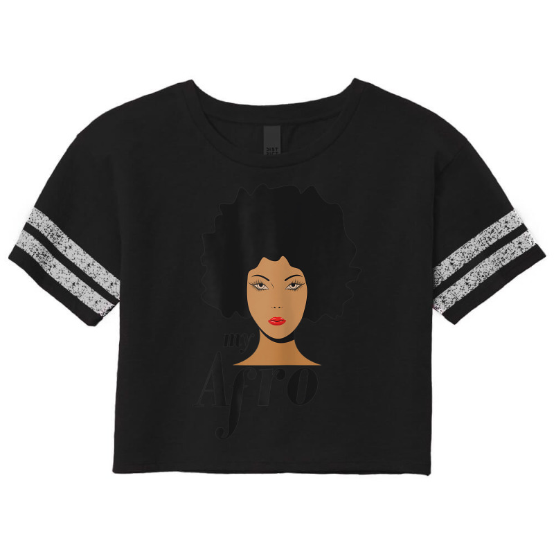 Womens Womens Afro Latina L Black Memorial Day L Pride Scorecard Crop Tee by BRANDONARKER | Artistshot