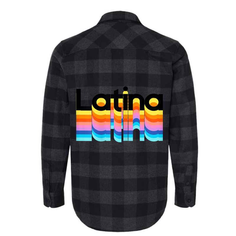 Womens Womens Latina Latinx Colorful Trendy 2019 Gift Flannel Shirt | Artistshot