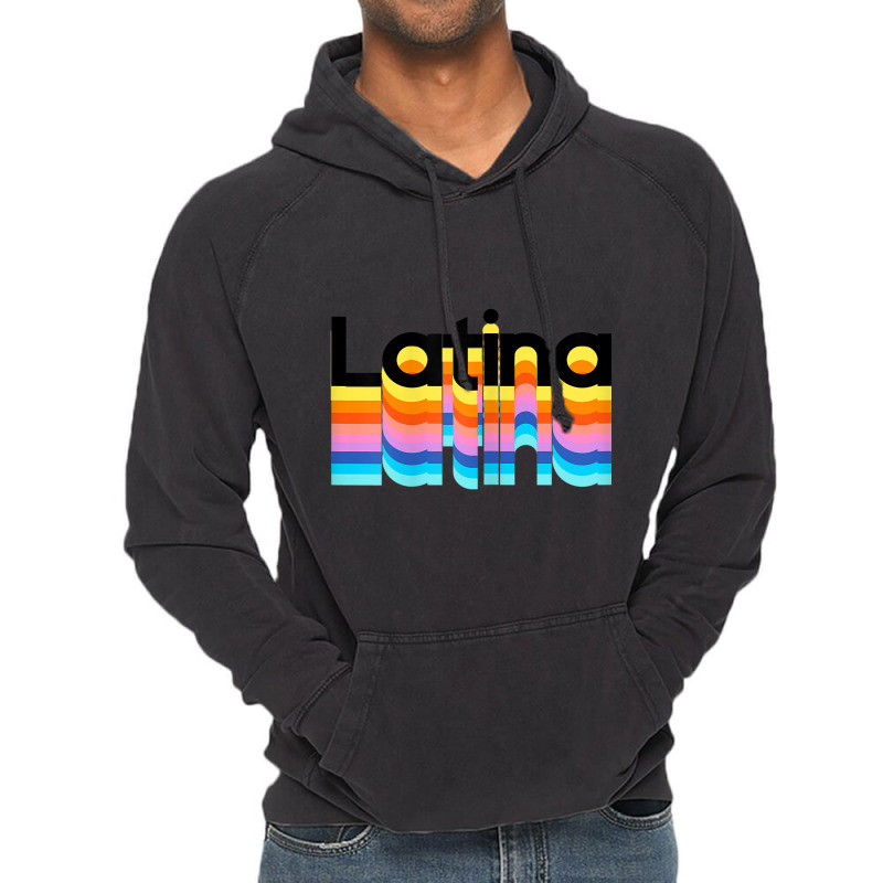 Womens Womens Latina Latinx Colorful Trendy 2019 Gift Vintage Hoodie | Artistshot