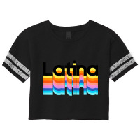 Womens Womens Latina Latinx Colorful Trendy 2019 Gift Scorecard Crop Tee | Artistshot