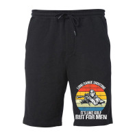 Long Range Shooting It's Like Golf But For Men Retro Sniper Premium T Fleece Short | Artistshot