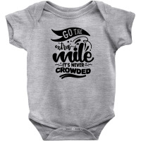 Go The Extra Mile Baby Bodysuit | Artistshot