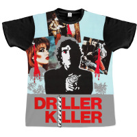 The Driller Killer   Vector Poster Art（1979）☆vhsgasm Video☆ Graphic T-shirt | Artistshot