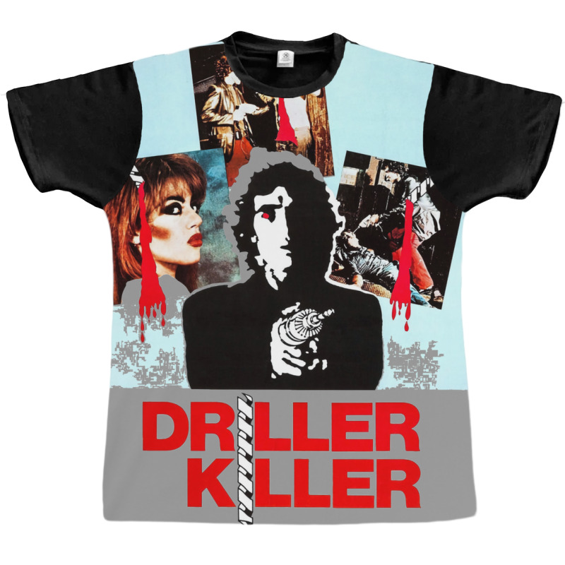 The Driller Killer   Vector Poster Art（1979）☆vhsgasm Video☆ Graphic T-shirt | Artistshot