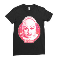 Divine 80s Style Retro Fan Art Design Ladies Fitted T-shirt | Artistshot