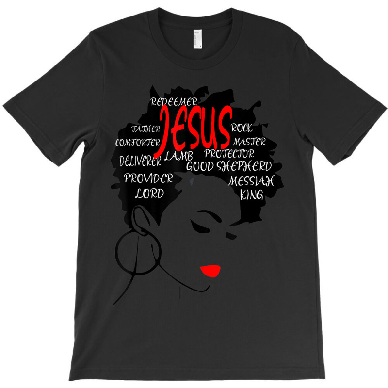 Word Art Hair Tshirt Christian Fashion Gifts Shirt _001 T-shirt | Artistshot