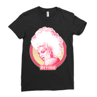 Divine Retro Fan Art Design Ladies Fitted T-shirt | Artistshot