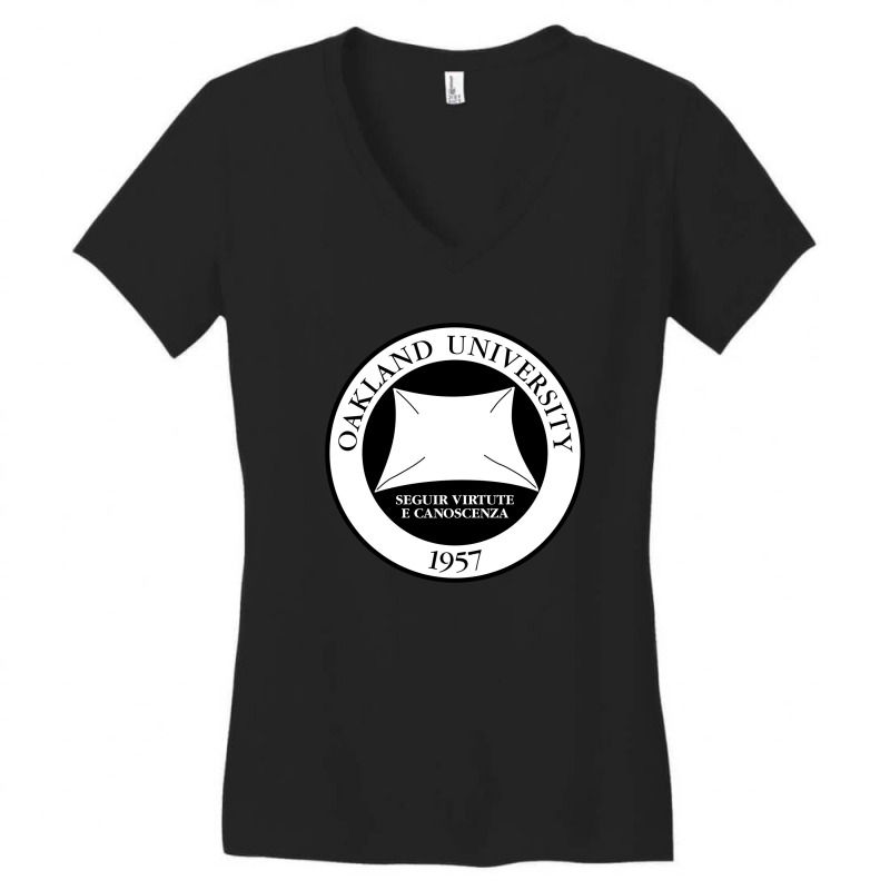 Oakland University Women's V-Neck T-Shirt by RachekeShop | Artistshot