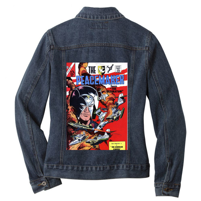 Poster Peacemaker Vintage Ladies Denim Jacket | Artistshot